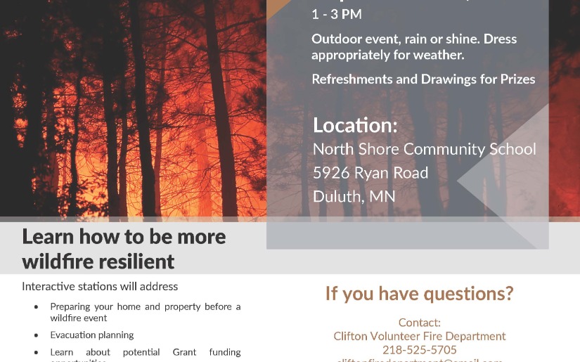 Firewise Event Hosted by Duluth Township